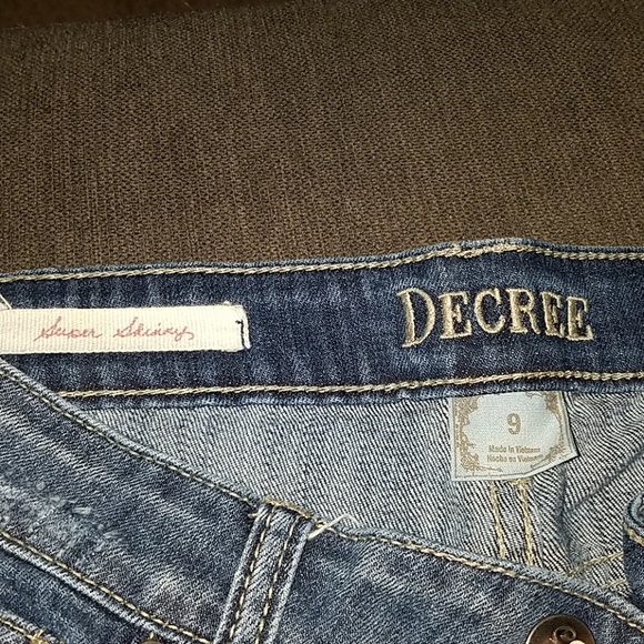 Decree Super Skinny Jean's size 9 - Picture 2 of 5